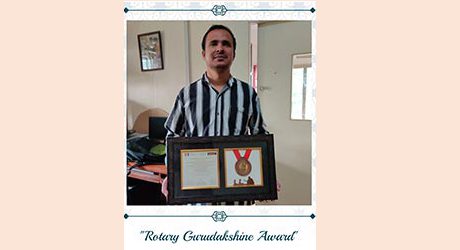 Rotary Gurudakshine Award - April 2021