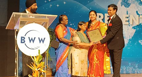 Ms Madhu Singhal got the prestigious annua Inspire Awards 2019