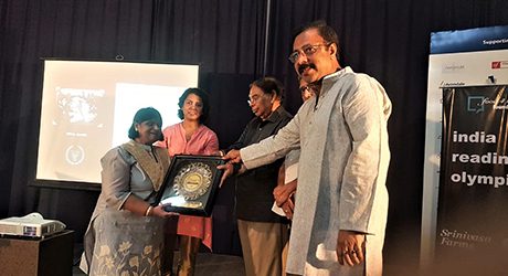 National winner in “Reading 4 Pleasure - NGO” category at India Reading Olympiad 2020