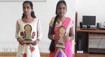 Mitra Jyothi beneficiaries got Best Students Award of the Year 2019