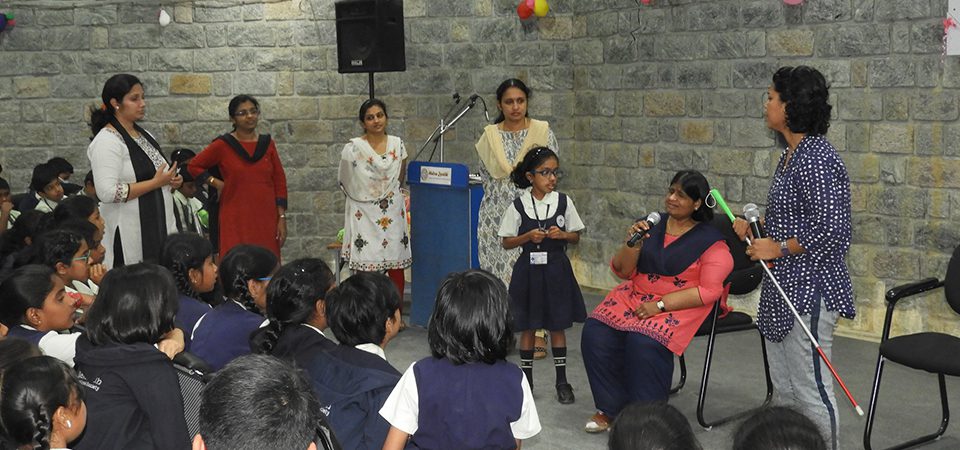 Mitra Jyothi in collaboration with National Institute for the Visually Handicapned.