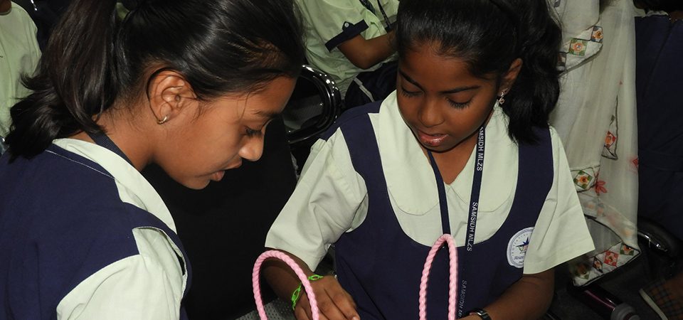 Mitra Jyothi in collaboration with National Institute for the Visually Handicapned.