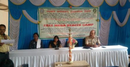 Mega Health Camp conducted on 10th February