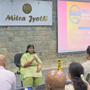 GAAD Event Celebrations at Mitra Jyothi.