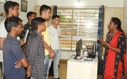 Students from Atria University visited Mitra Jyothi.