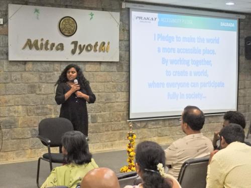 GAAD Event Celebrations at Mitra Jyothi.